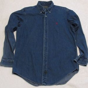 Polo Ralph Lauren Large Denim Button Down Shirt